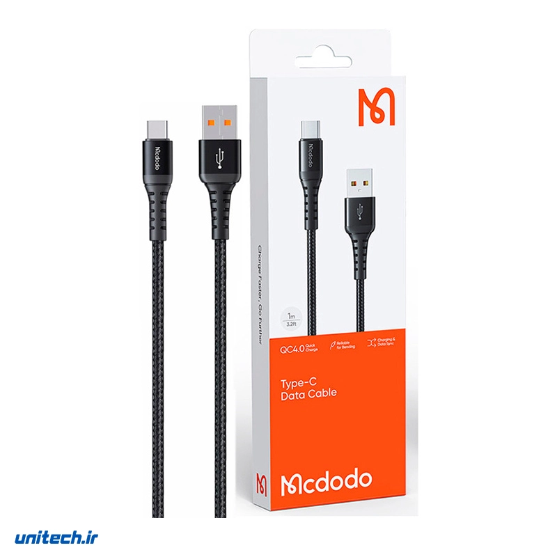 کابل تایپ سی فست شارژ 3 آمپر مک دودو CA2271 طول 1 متر9